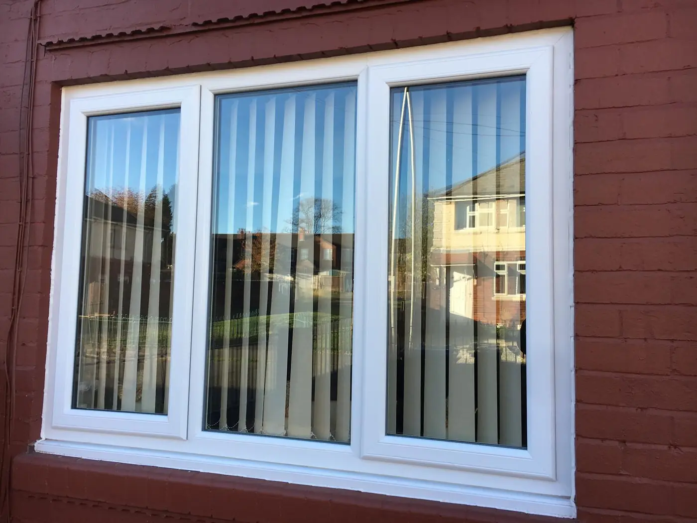 uPVC bay window